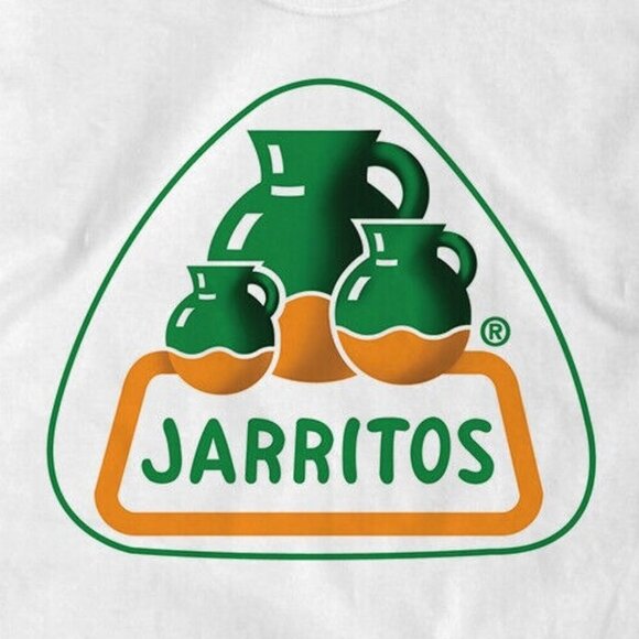 Jarritos Soda Brand Classic Retro Beverage Logo Mexican Drink White T-Shirt 166 - Picture 2 of 5